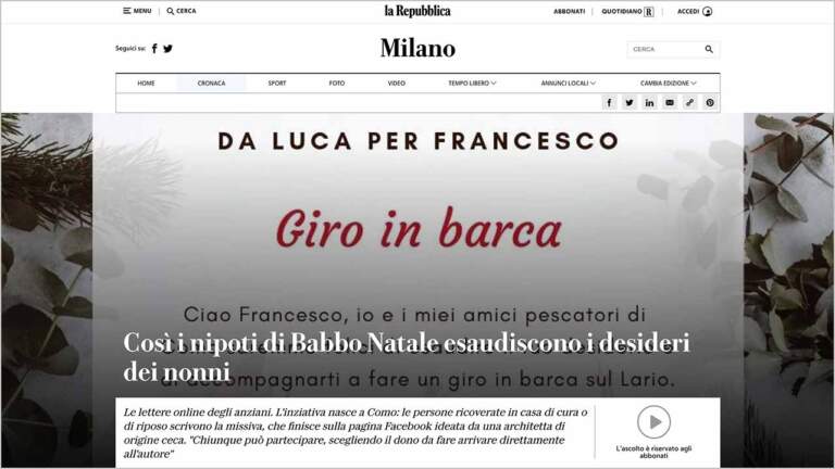 preview articolo La Repubblica