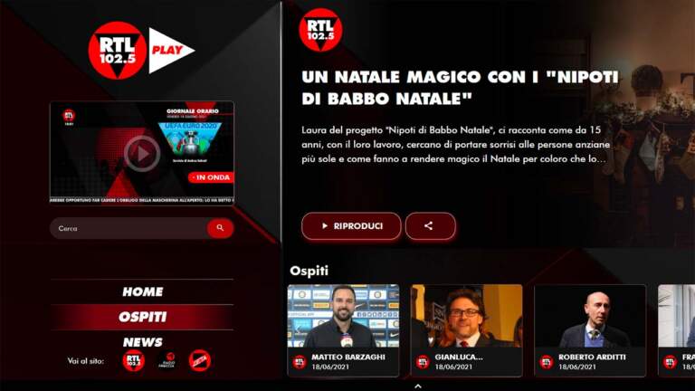 preview trasmissione radio RTL