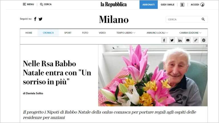 preview articolo La Repubblica