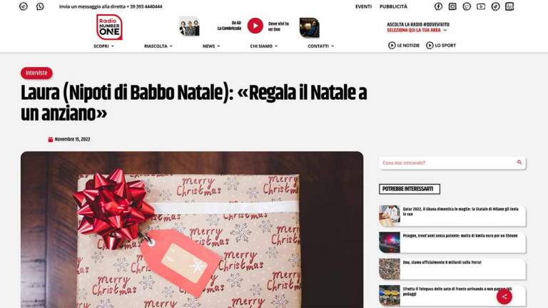 anteprima trasmissione su Radio Number One